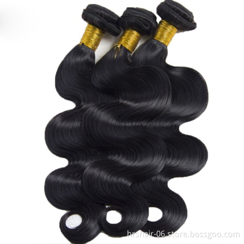 Wholesale 9a 10a virgin unprocessed hair body weaves bundles cuticle aligned original brazilian human hair bundles with closure